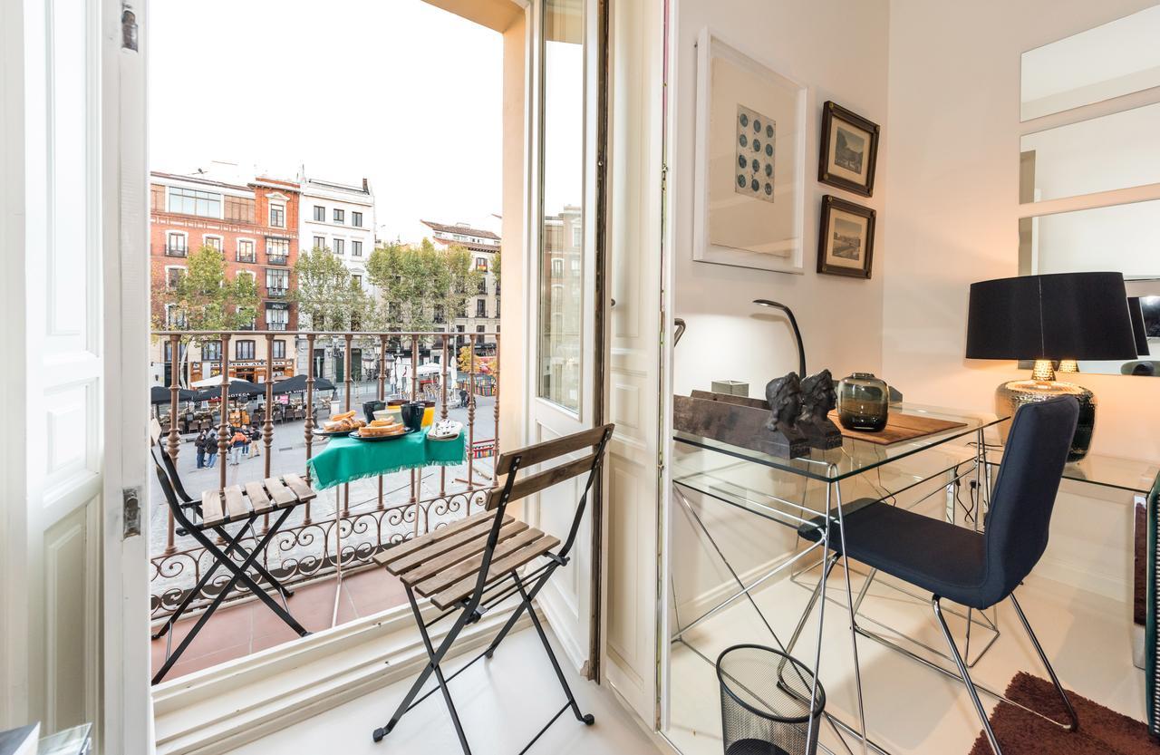 Plaza Santa Ana Lejlighed Madrid Eksteriør billede
