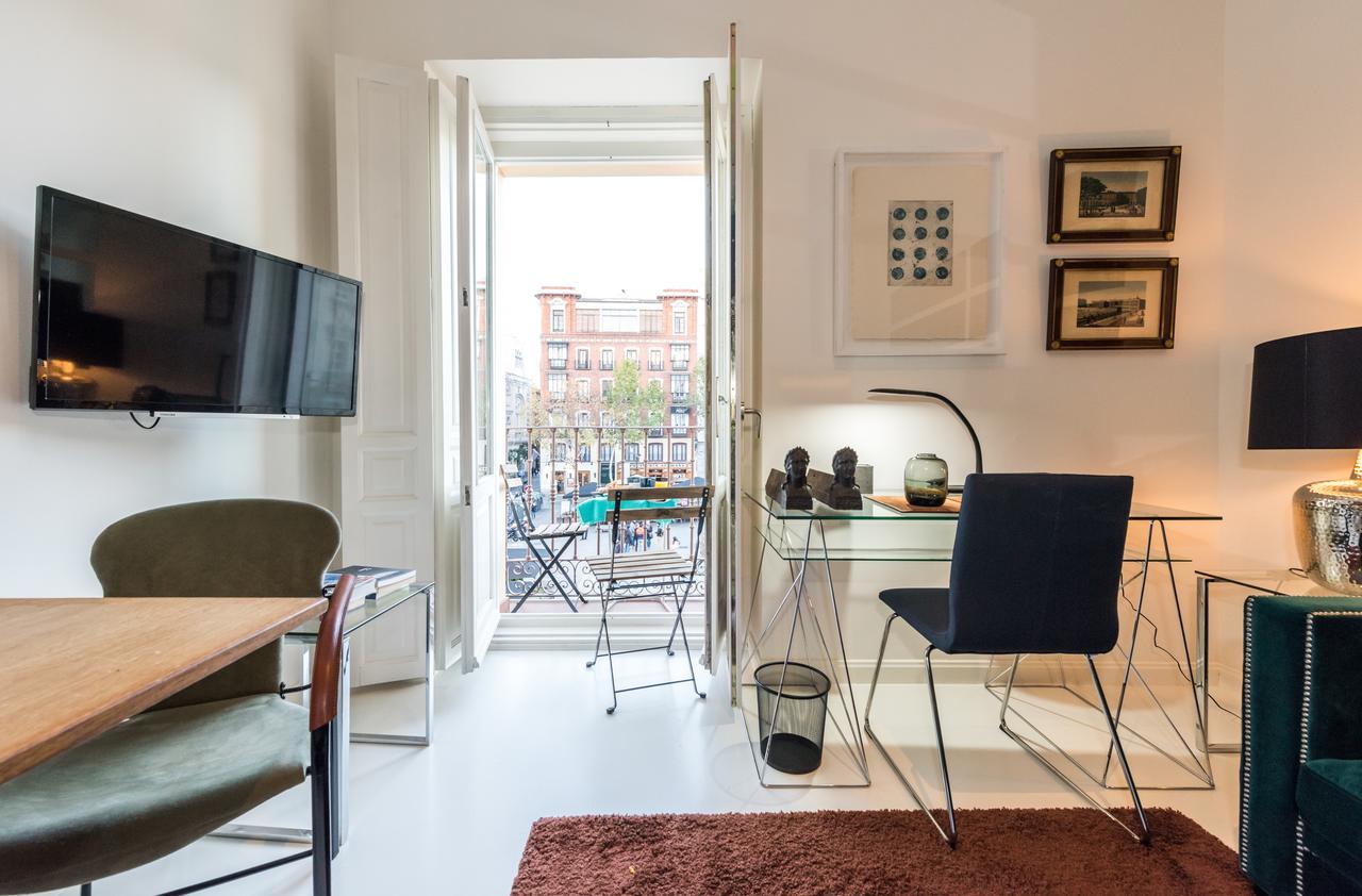 Plaza Santa Ana Lejlighed Madrid Eksteriør billede