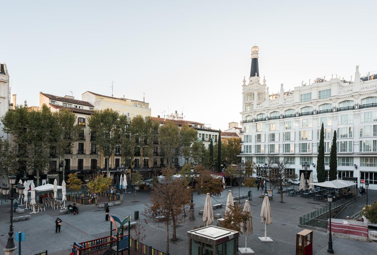 Plaza Santa Ana Lejlighed Madrid Eksteriør billede